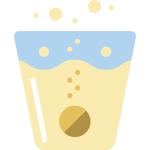 vaso de agua Basic Miscellany Flat icono