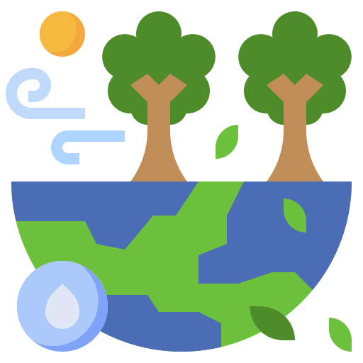 Climate change Surang Flat icon