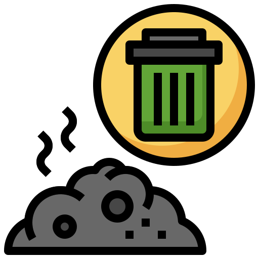 Waste Surang Lineal Color icon