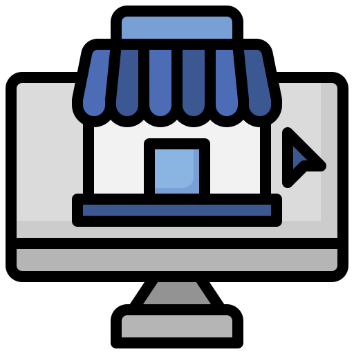 온라인 상점 Surang Lineal Color icon
