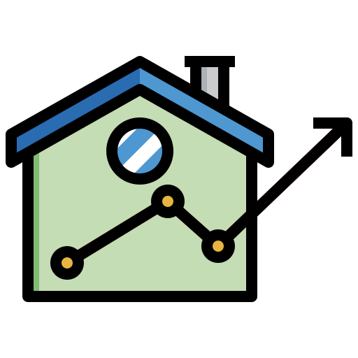 Недвижимость Surang Lineal Color иконка