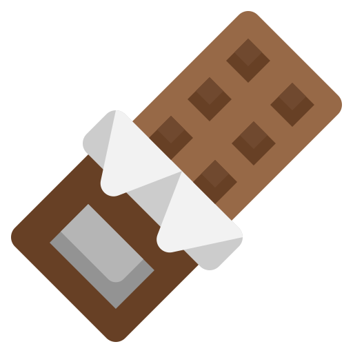 barra de chocolate Surang Flat icono