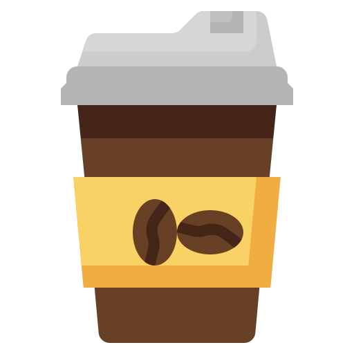 Coffee cup Surang Flat icon