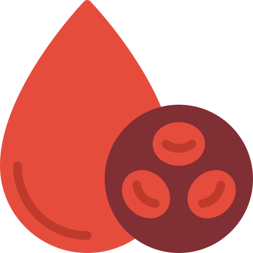 Анализ крови Basic Miscellany Flat иконка