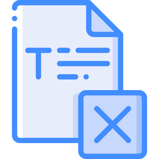 document Basic Miscellany Blue icoon