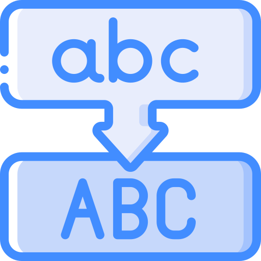 letras Basic Miscellany Blue icono