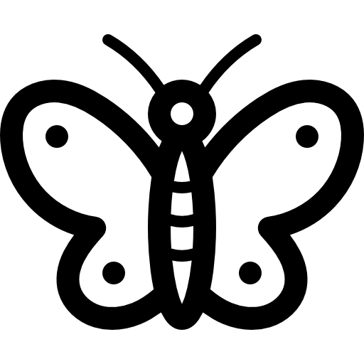 vlinder Dreamstale Lineal icoon