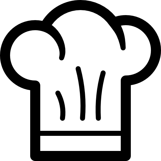 czapka szefa kuchni Dreamstale Lineal ikona