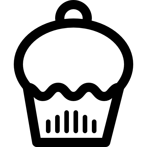 cupcake Dreamstale Lineal icoon