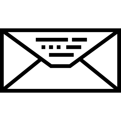 Mail Detailed Straight Lineal icon