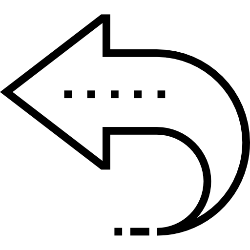 strzałka w lewo Detailed Straight Lineal ikona