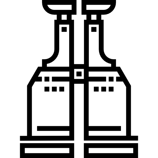 prismáticos Detailed Straight Lineal icono