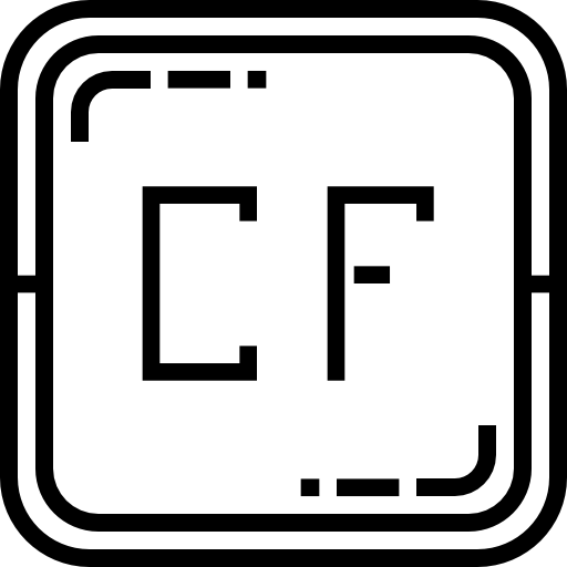 Cf Detailed Straight Lineal icon