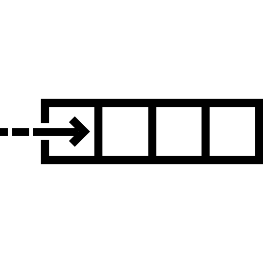 selección Detailed Straight Lineal icono