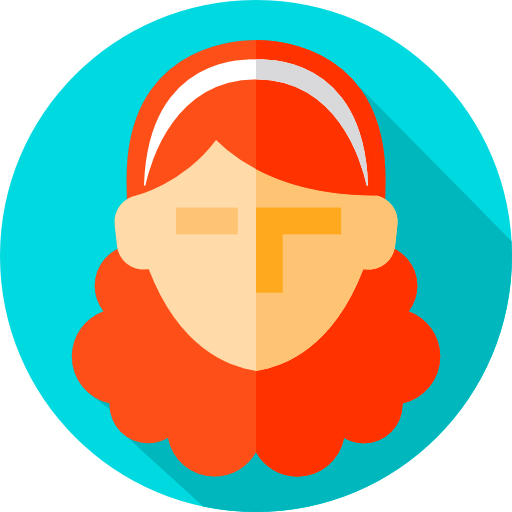 jungfrau Flat Circular Flat icon