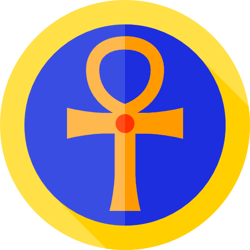 ankh Flat Circular Flat icon