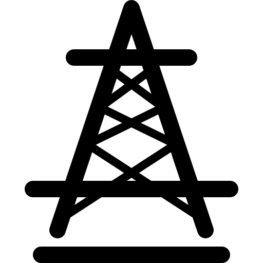torre eléctrica Dreamstale Lineal icono
