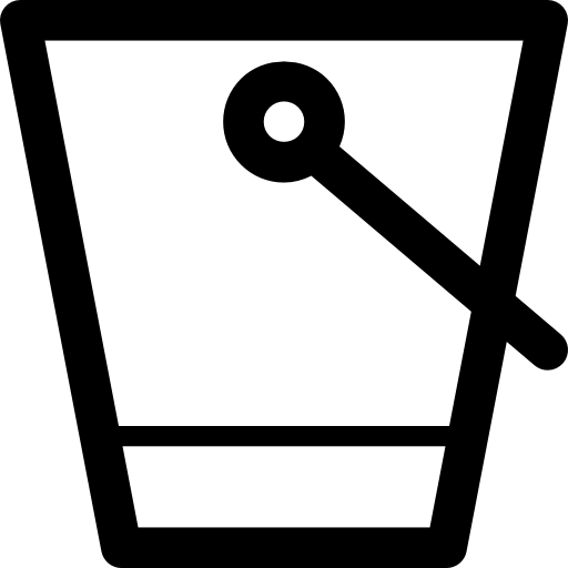 Bucket Dreamstale Lineal icon