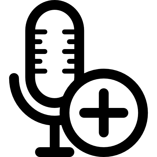microfone Dreamstale Lineal Ícone