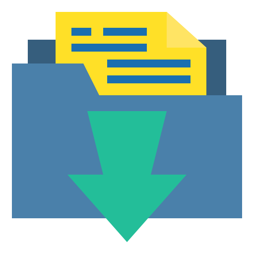 Folder Payungkead Flat icon