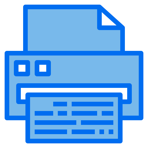 printer Payungkead Blue icoon