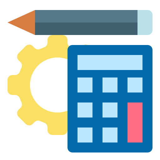 kalkulator Payungkead Flat ikona