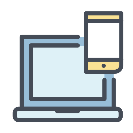 Devices Generic Outline Color icon
