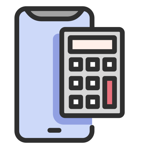 Calculator Generic Outline Color icon