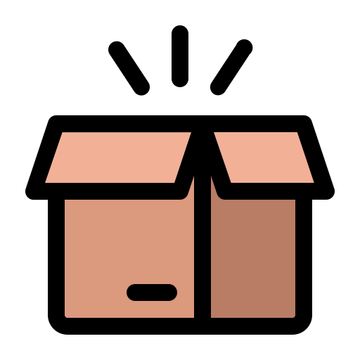 offene box Generic Outline Color icon