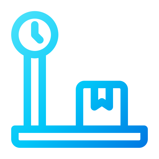 Weighing scale Generic Gradient icon