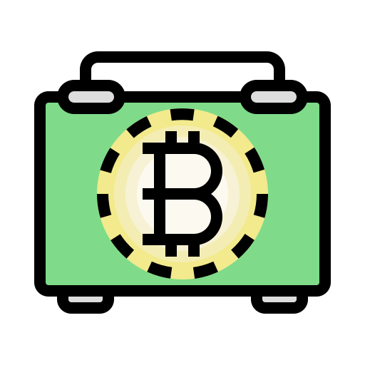 bitcoin-tas Generic Outline Color icoon