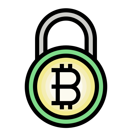bitcoin-verschlüsselung Generic Outline Color icon