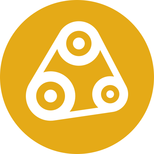 correa de distribución Generic Flat icono