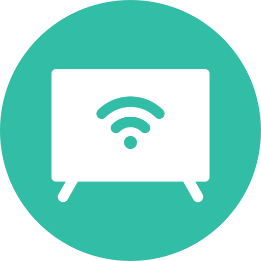 smart tv Generic Flat ikona