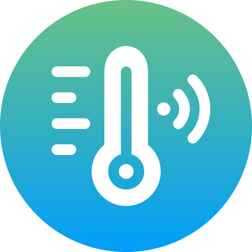 Smart temperature Generic Flat Gradient icon