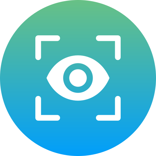 Retinal scan Generic Flat Gradient icon