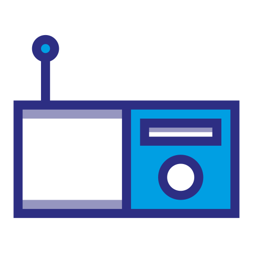 radio Generic Blue icoon