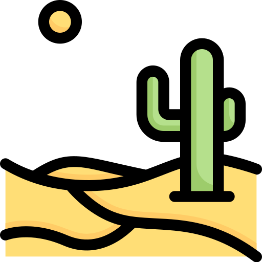 deserto Generic Outline Color icona