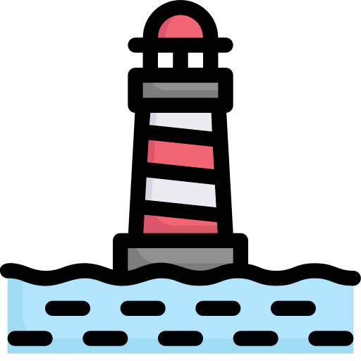 latarnie morskie Generic Outline Color ikona