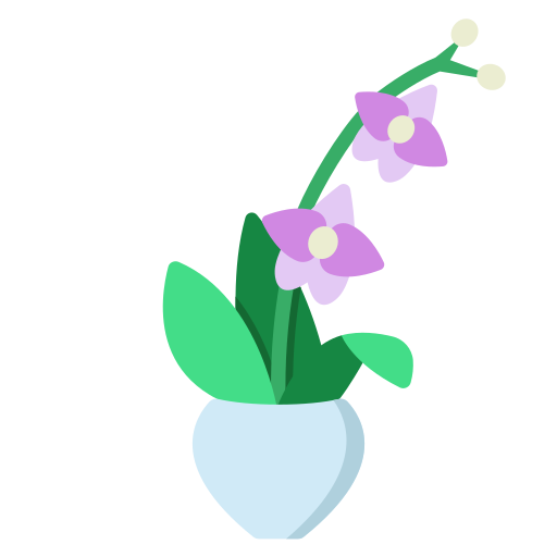 Орхидея Generic Flat иконка