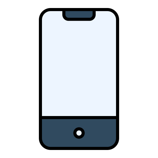komórka Generic Outline Color ikona