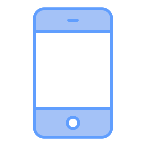 mobiele telefoon Generic Blue icoon