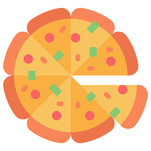 pizza Generic Flat icona