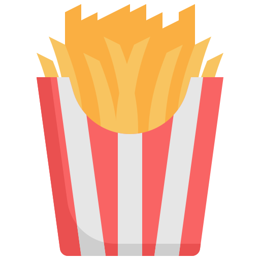 French fries Generic Flat icon