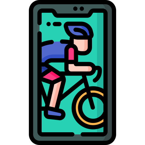 cyclisme Special Lineal color Icône