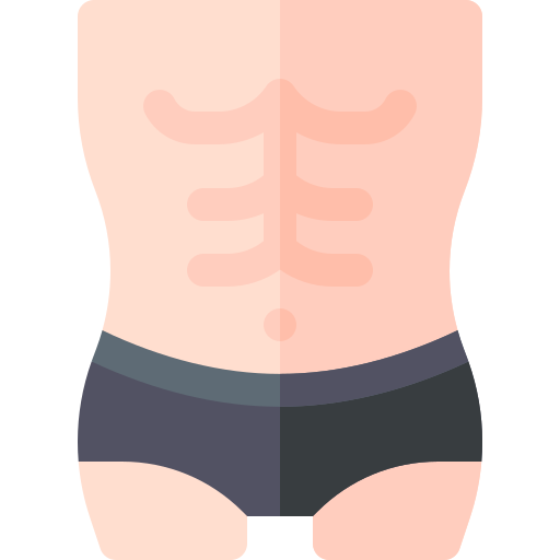 abdominales Basic Rounded Flat icono