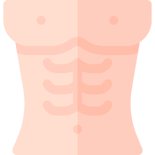 abdominales Basic Rounded Flat icono