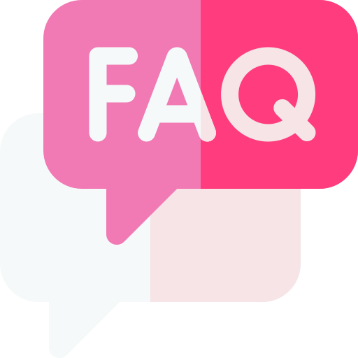 preguntas más frecuentes Basic Rounded Flat icono
