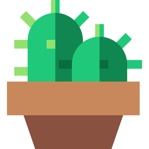 cactus Basic Straight Flat icoon