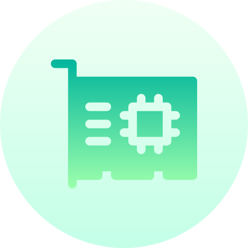 Gpu Basic Gradient Circular icon